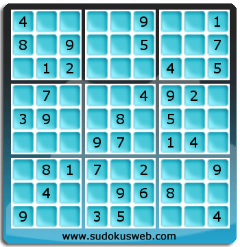 Nivel Facil de Sudoku Nivel Facil de Sudoku