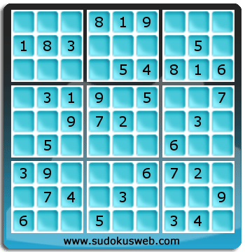 Sudoku de Niveau Facile