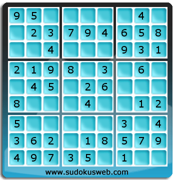 Nivel Muito Facil de Sudoku Nivel Muito Facil de Sudoku
