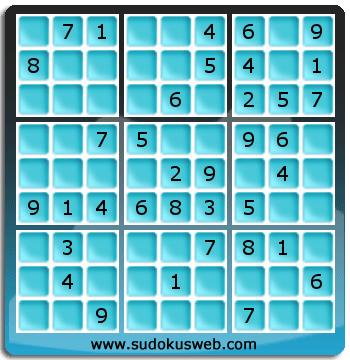 Nivel Facil de Sudoku Nivel Facil de Sudoku
