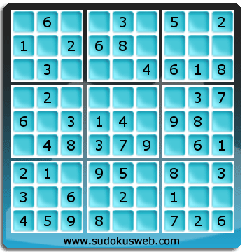 Nivel Muito Facil de Sudoku Nivel Muito Facil de Sudoku