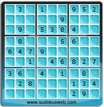 Sudoku von einfacher höhe