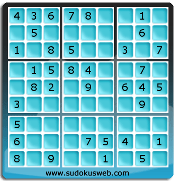 Nivel Facil de Sudoku Nivel Facil de Sudoku