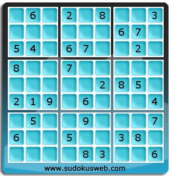 Sudoku von mittelmässiger höhe