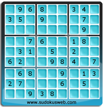 Nivel Facil de Sudoku Nivel Facil de Sudoku