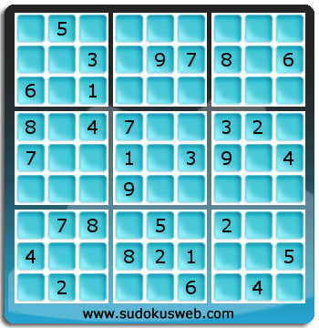 Sudoku von mittelmässiger höhe