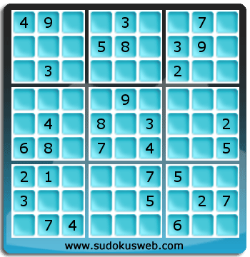 Sudoku de Niveau Moyen Sudoku de Niveau Moyen