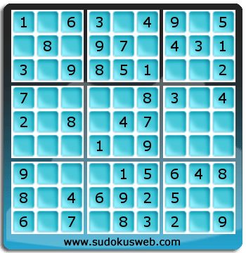 Sudoku de Niveau Très Facile