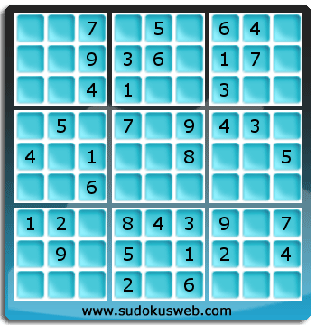 Sudoku de Niveau Facile Sudoku de Niveau Facile