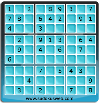 Nivel Facil de Sudoku Nivel Facil de Sudoku