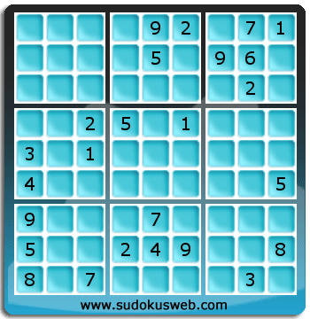 Nivel Dificil de Sudoku Nivel Dificil de Sudoku