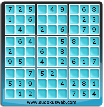 Nivel Muito Facil de Sudoku Nivel Muito Facil de Sudoku