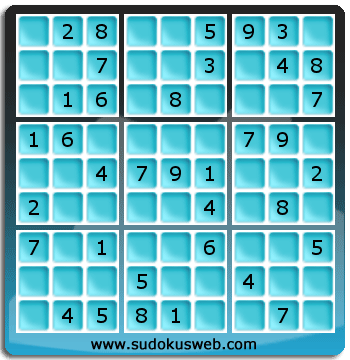 Nivel Facil de Sudoku Nivel Facil de Sudoku