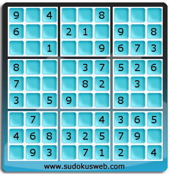 Nivel Muito Facil de Sudoku Nivel Muito Facil de Sudoku