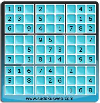 Nivel Muito Facil de Sudoku Nivel Muito Facil de Sudoku
