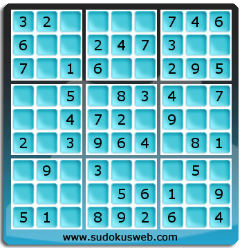 Nivel Muito Facil de Sudoku Nivel Muito Facil de Sudoku