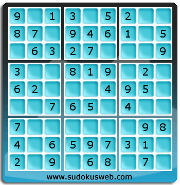 Nivel Muito Facil de Sudoku Nivel Muito Facil de Sudoku