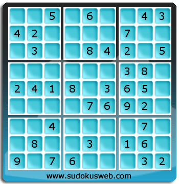 Sudoku von einfacher höhe