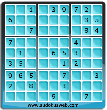 Sudoku von mittelmässiger höhe