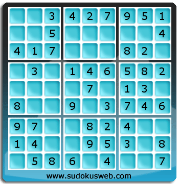 Nivel Muito Facil de Sudoku Nivel Muito Facil de Sudoku
