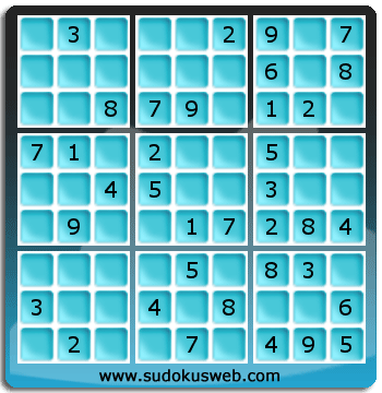 Nivel Facil de Sudoku Nivel Facil de Sudoku