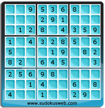 Sudoku de Nivel Muy Fácil