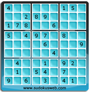 Sudoku von mittelmässiger höhe