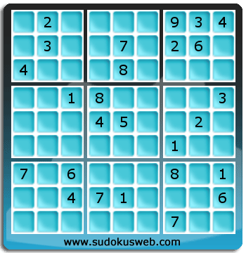 Sudoku von Fachmännischer höhe