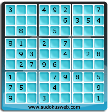 Nivel Facil de Sudoku Nivel Facil de Sudoku