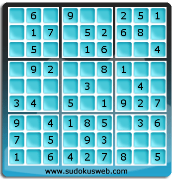 Sudoku de Nivel Muy Fácil