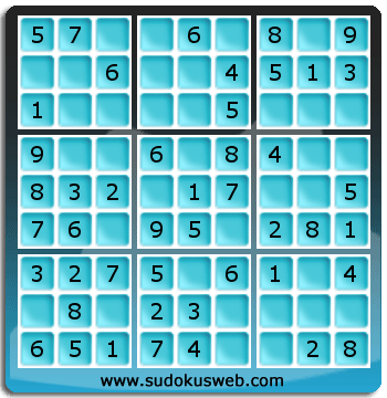 Nivel Muito Facil de Sudoku Nivel Muito Facil de Sudoku