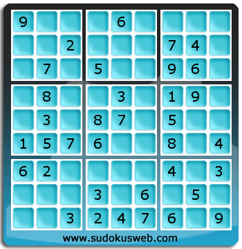 Nivel Facil de Sudoku