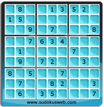 Sudoku von mittelmässiger höhe