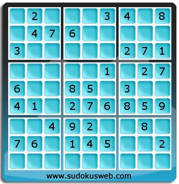 Sudoku von einfacher höhe