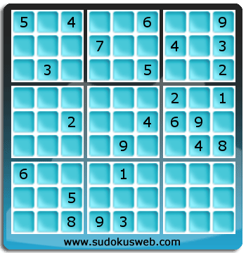 Sudoku von Fachmännischer höhe