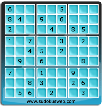 Sudoku von mittelmässiger höhe