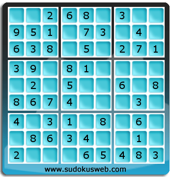 Sudoku de Niveau Très Facile Sudoku de Niveau Très Facile