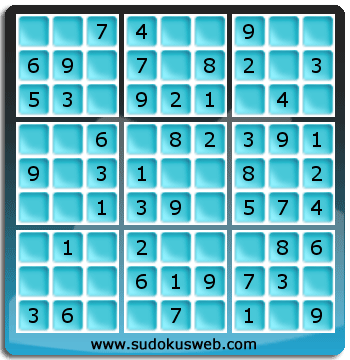 Nivel Muito Facil de Sudoku