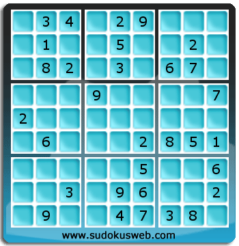 Sudoku von mittelmässiger höhe