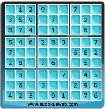 Sudoku de Nivel Muy Fácil Sudoku de Nivel Muy Fácil