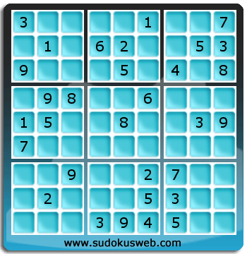 Sudoku von mittelmässiger höhe