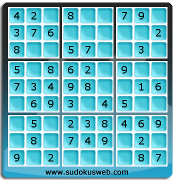 Sudoku de Nivel Muy Fácil