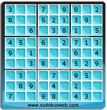 Sudoku de Nivel Muy Fácil