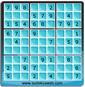 Sudoku de Niveau Facile