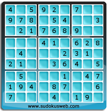 Sudoku de Niveau Très Facile