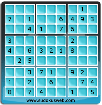 Sudoku von einfacher höhe