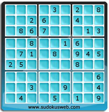 Sudoku von mittelmässiger höhe