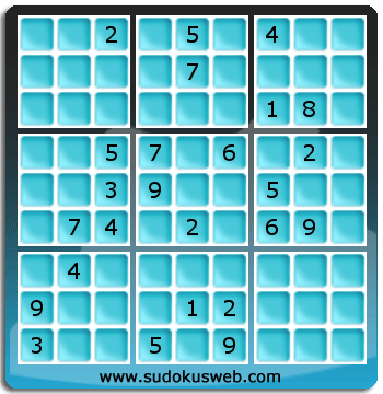 Sudoku von Fachmännischer höhe