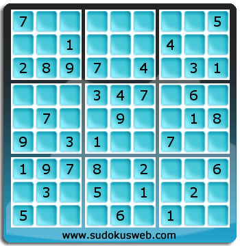 Sudoku von einfacher höhe