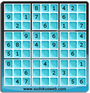 Sudoku von einfacher höhe